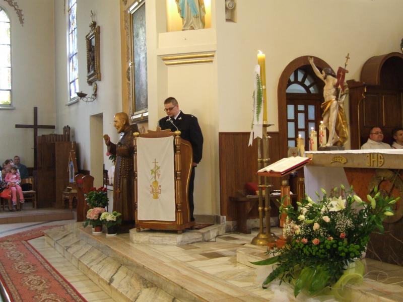 Msza w intencji strażaków - wspomnienie św. Floriana (2015-05-03) - A. Wejda